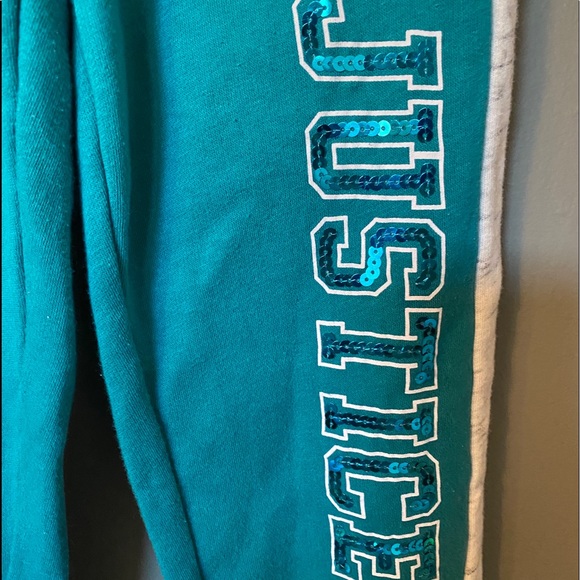 Justice joggers sweat pants girls size 7 - Picture 3 of 5